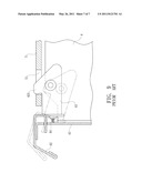 ENGAGING STRUCTURE FOR CLOSET DRAWER diagram and image