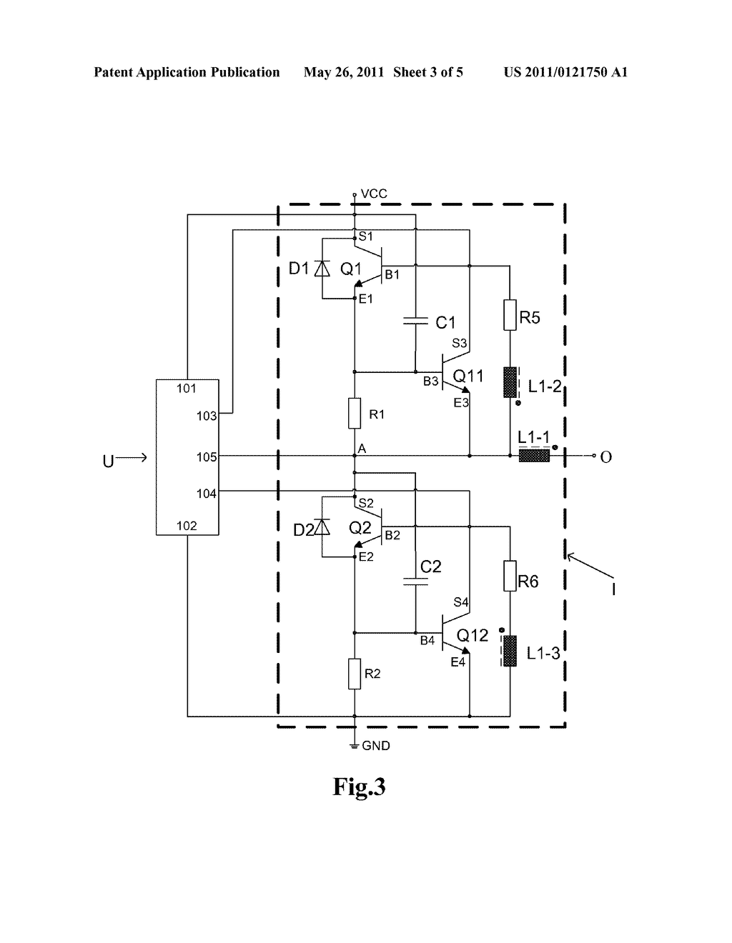 Self-oscillating half-bridge drive device and light-emitting device - diagram, schematic, and image 04