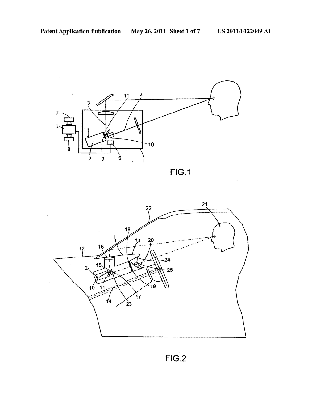 Optoelectronic display system for transport vehicles - diagram, schematic, and image 02