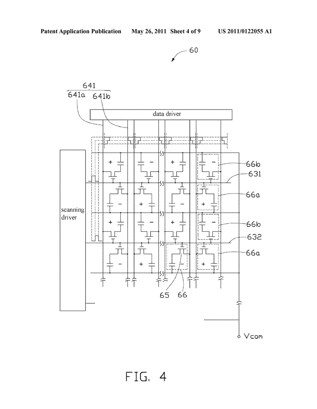 LIQUID CRYSTAL DISPLAY WITH DOUBLE DATA LINES - diagram, schematic, and image 05