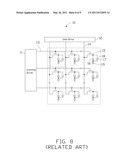 LIQUID CRYSTAL DISPLAY WITH DOUBLE DATA LINES diagram and image