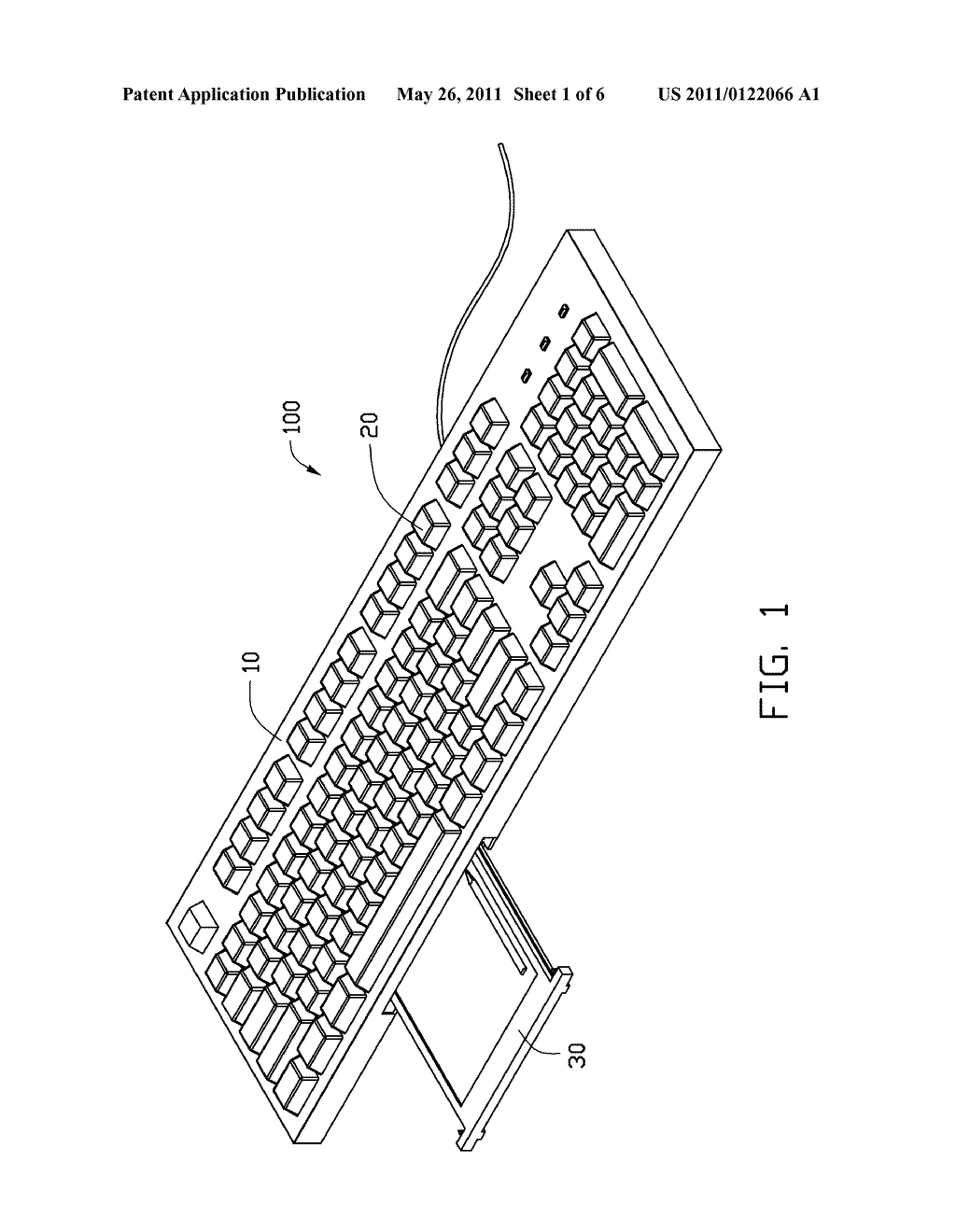 KEYBOARD HAVING HANDWRITING PAD EMBEDDED THEREIN - diagram, schematic, and image 02