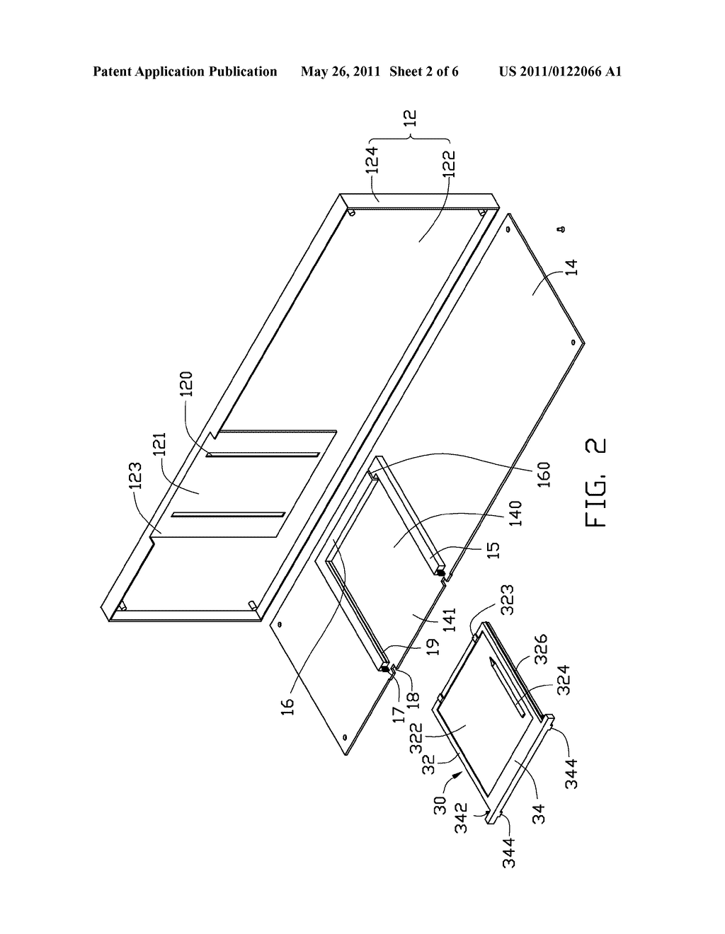 KEYBOARD HAVING HANDWRITING PAD EMBEDDED THEREIN - diagram, schematic, and image 03