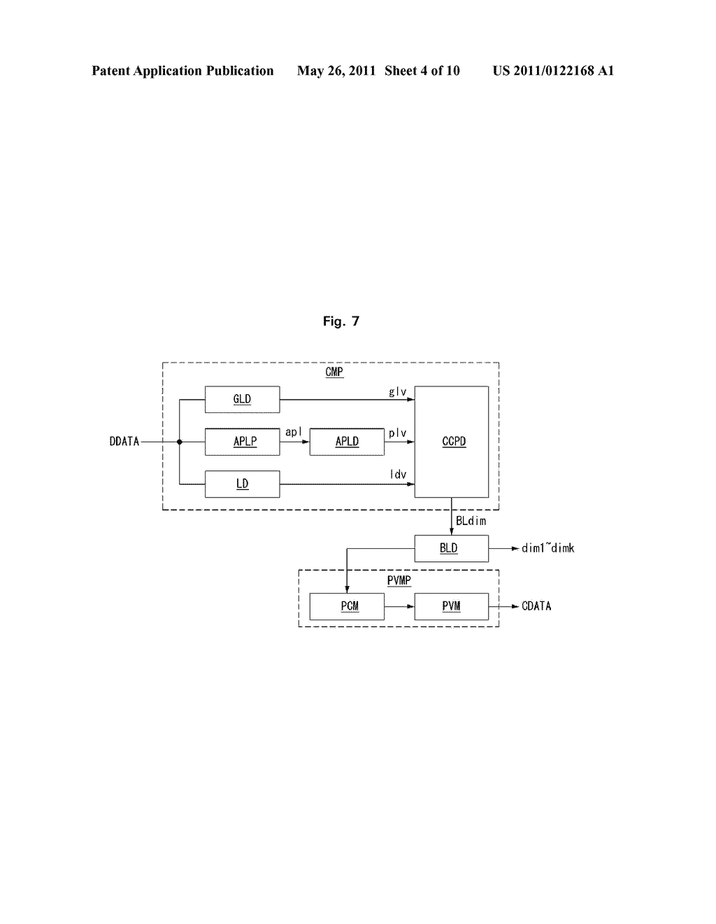 LIQUID CRYSTAL DISPLAY AND METHOD OF DRIVING THE SAME - diagram, schematic, and image 05