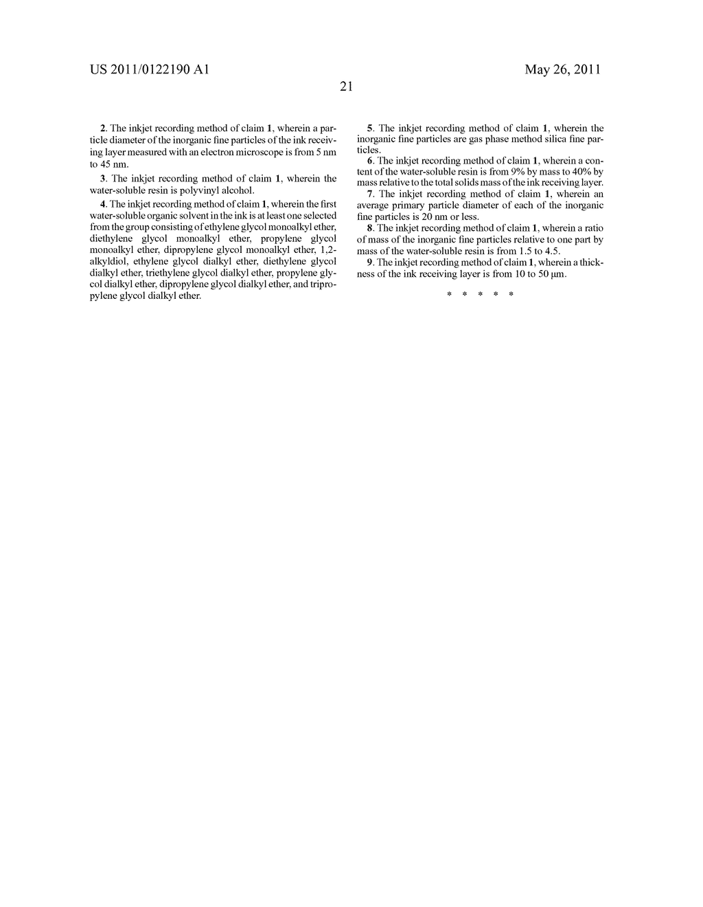 INKJET RECORDING METHOD - diagram, schematic, and image 22