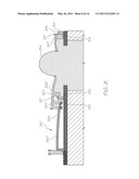 THERMAL BEND ACTUATOR WITH CONDUCTION PAD AT BEND REGION diagram and image