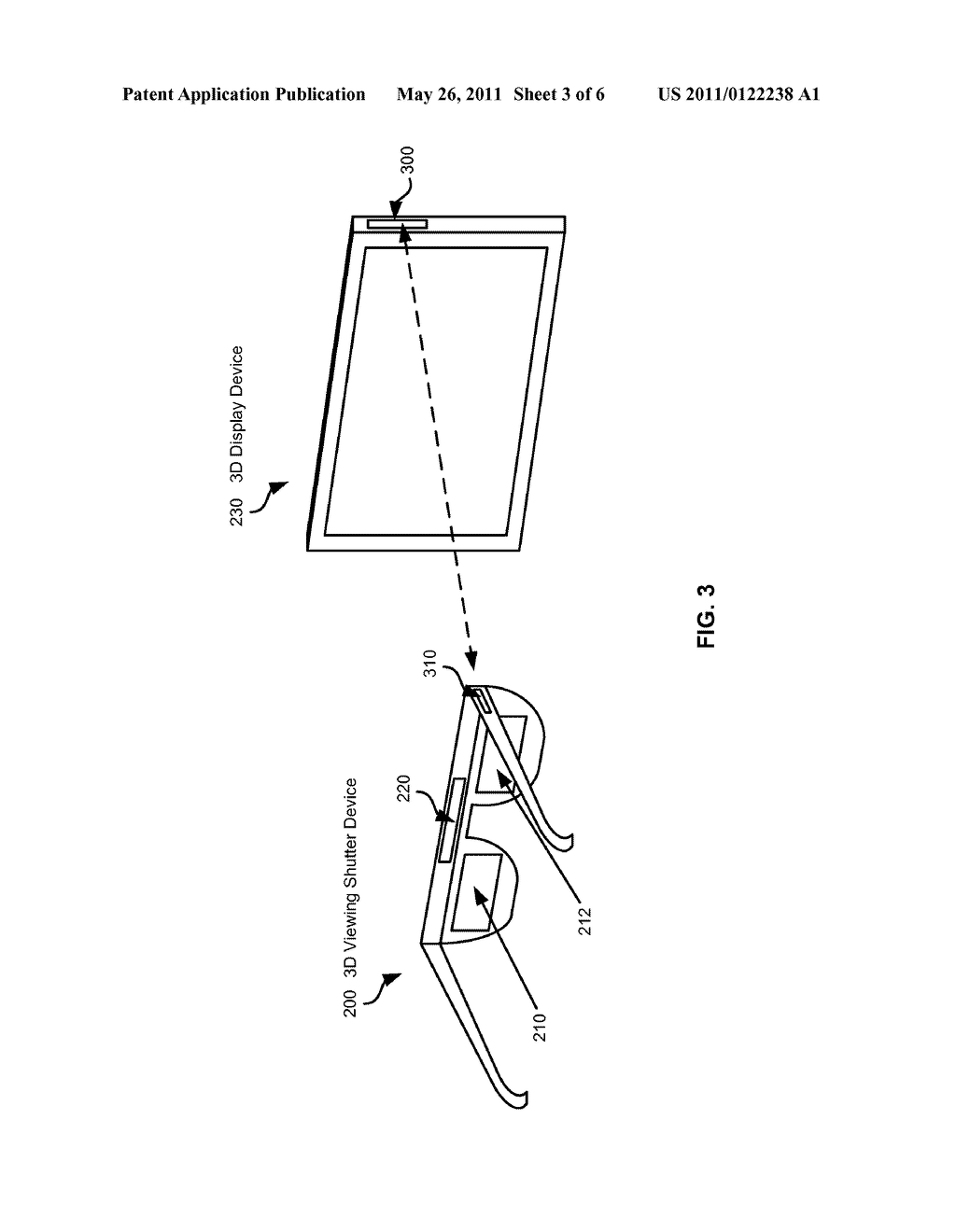 Method And System For Synchronizing 3D Shutter Glasses To A Television Refresh Rate - diagram, schematic, and image 04