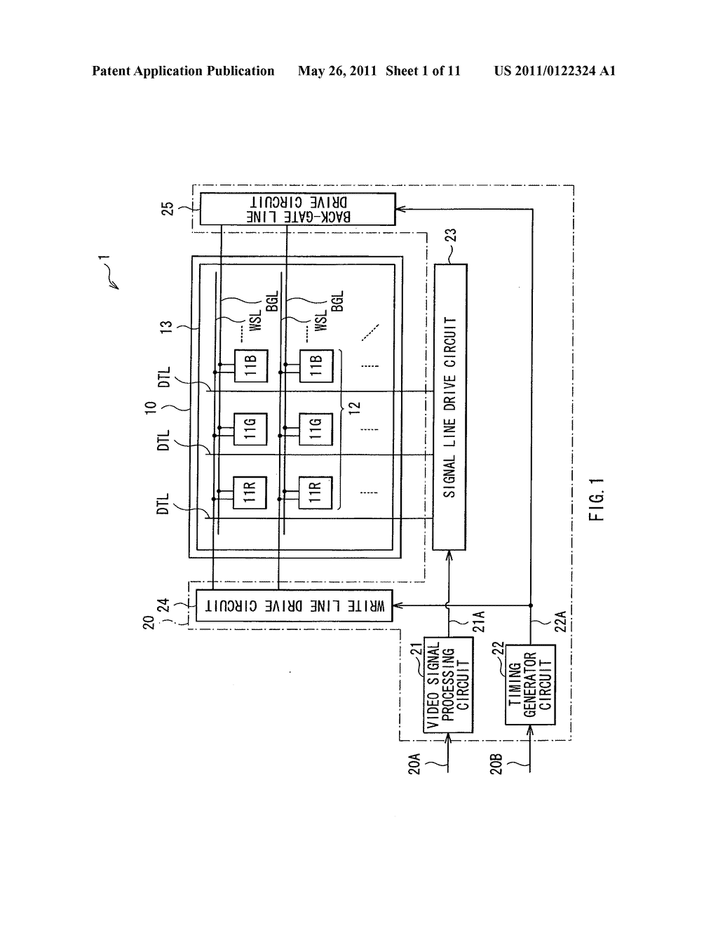 Display apparatus, method of driving the display device, and electronic device - diagram, schematic, and image 02