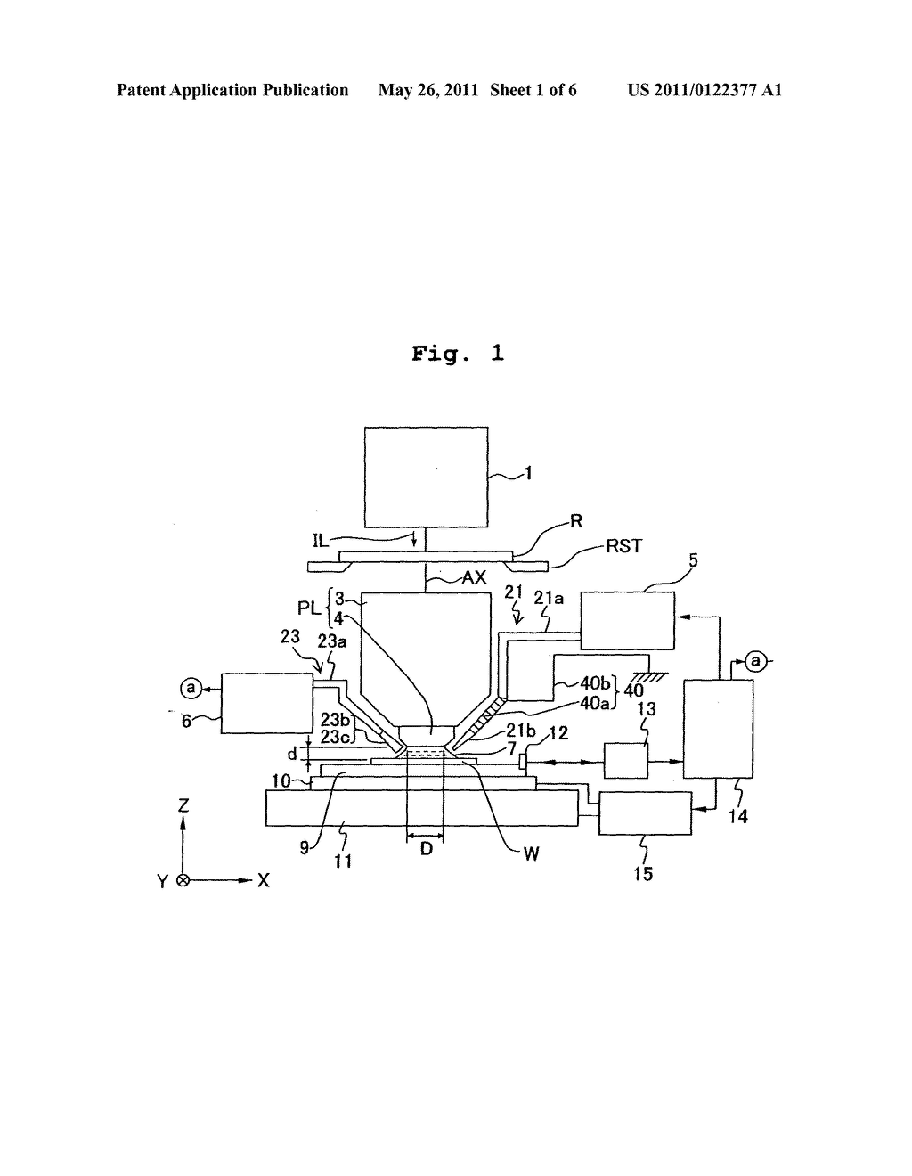 Projection exposure apparatus, projection exposure method, and method for producing device - diagram, schematic, and image 02