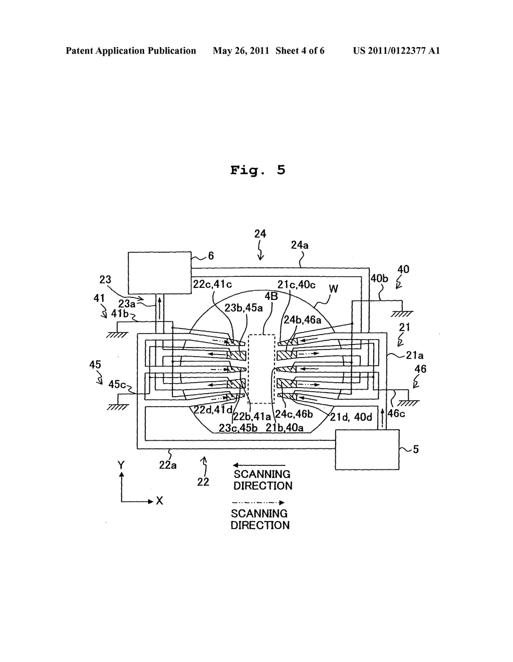 Projection exposure apparatus, projection exposure method, and method for producing device - diagram, schematic, and image 05