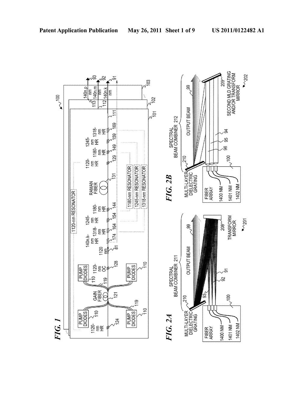 SPECTRALLY BEAM COMBINED LASER SYSTEM AND METHOD AT EYE-SAFER WAVELENGTHS - diagram, schematic, and image 02