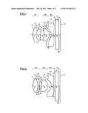 Imaging optical system diagram and image