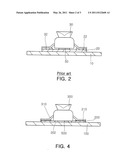 SLIM TYPE BACKLIGHT UNIT WITH THROUGH-HOLE ADHESIVE HEAT DISSIPATING MEANS diagram and image