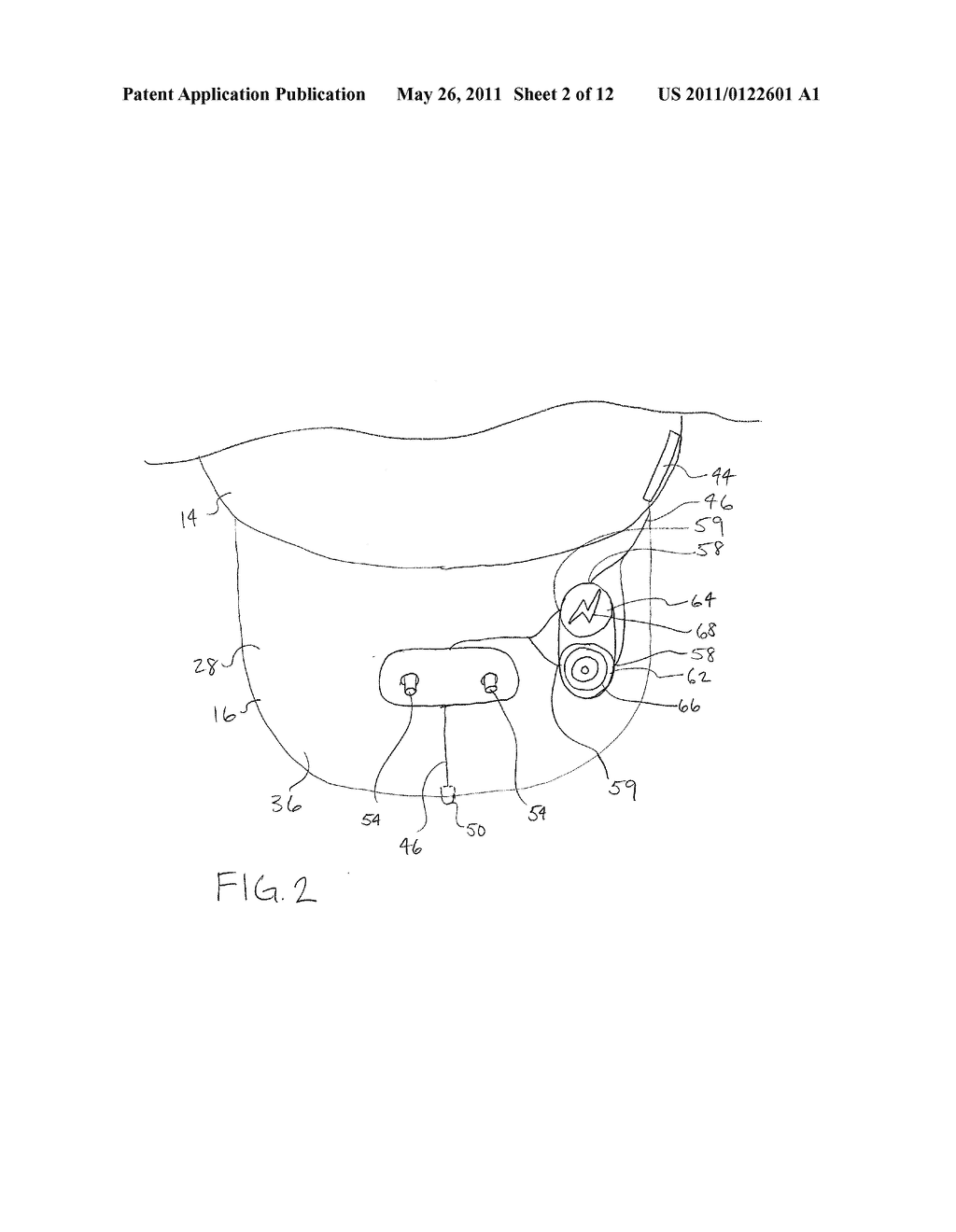 ILLUMINATED HEADGEAR HAVING SWITCH DEVICES AND PACKAGING THEREFOR - diagram, schematic, and image 03