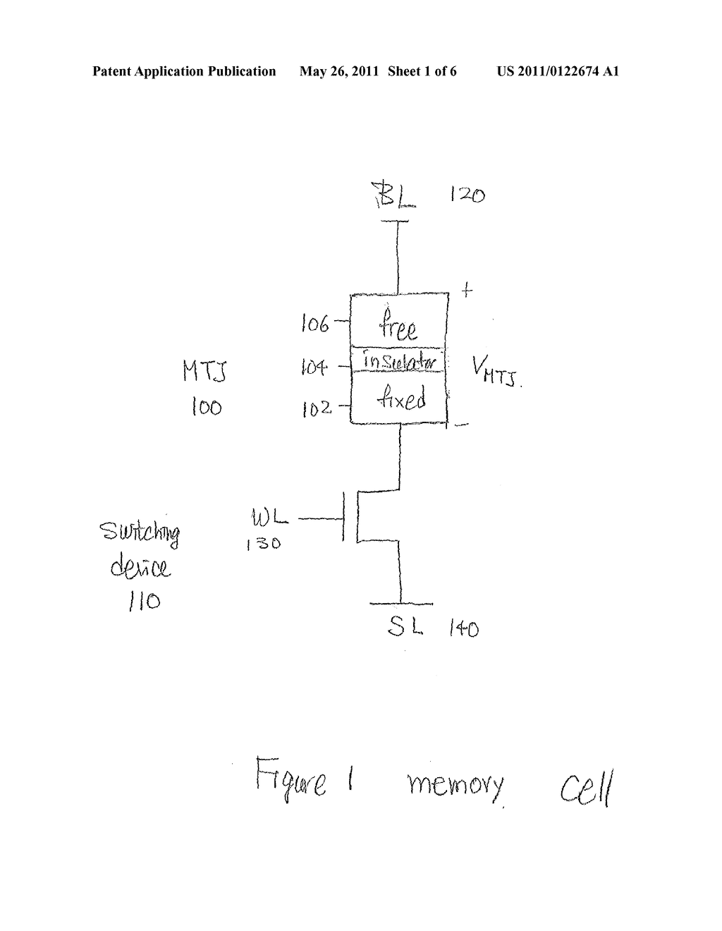 REVERSE CONNECTION MTJ CELL FOR STT MRAM - diagram, schematic, and image 02