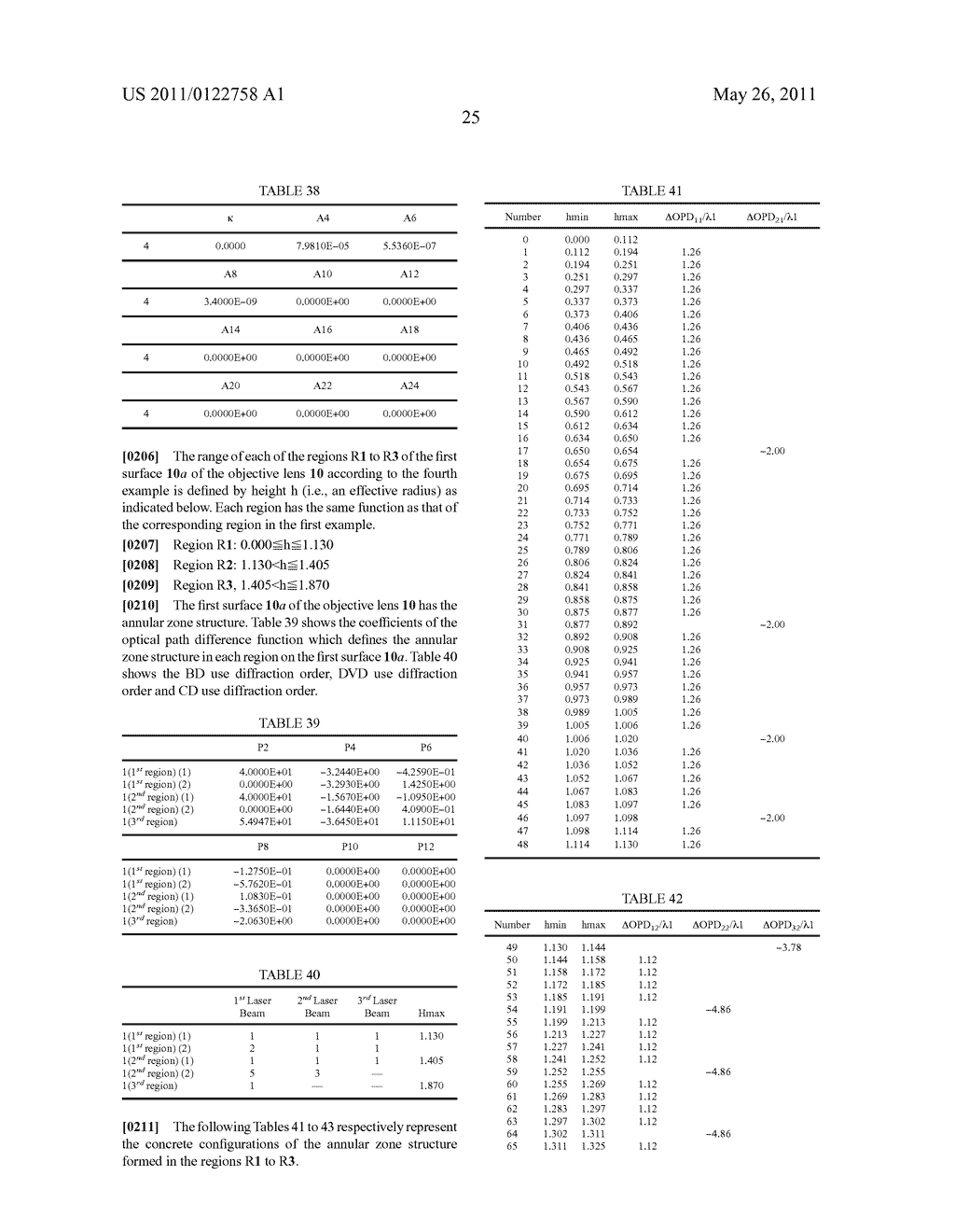 OPTICAL INFORMATION RECORDING/REPRODUCING APPARATUS AND OBJECTIVE OPTICAL SYSTEM FOR THE SAME - diagram, schematic, and image 47