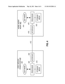 ANCHORING SERVICES OF A MOBILE STATION ATTACHED TO A FIRST SERVICE DOMAIN AT A HOME AGENT IN A SECOND SERVICE DOMAIN diagram and image