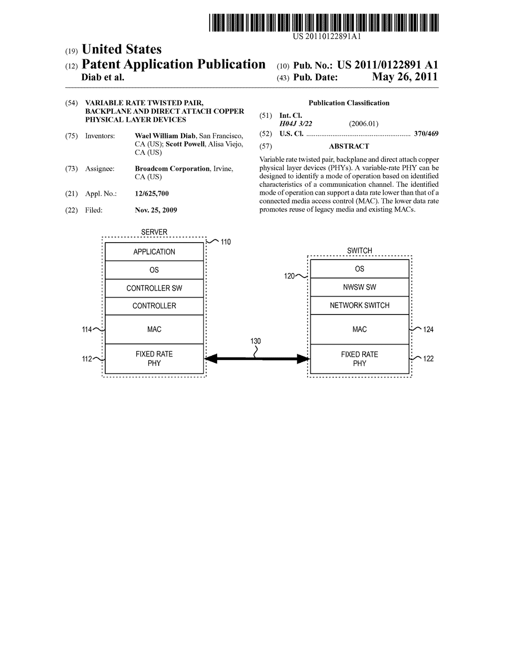 Variable Rate Twisted pair, Backplane and Direct Attach Copper Physical Layer Devices - diagram, schematic, and image 01