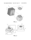 GRID AND METHOD OF MANUFACTURING A GRID FOR SELECTIVE TRANSMISSION OF ELECTROMAGNETIC RADIATION, PARTICULARLY X-RAY RADIATION diagram and image