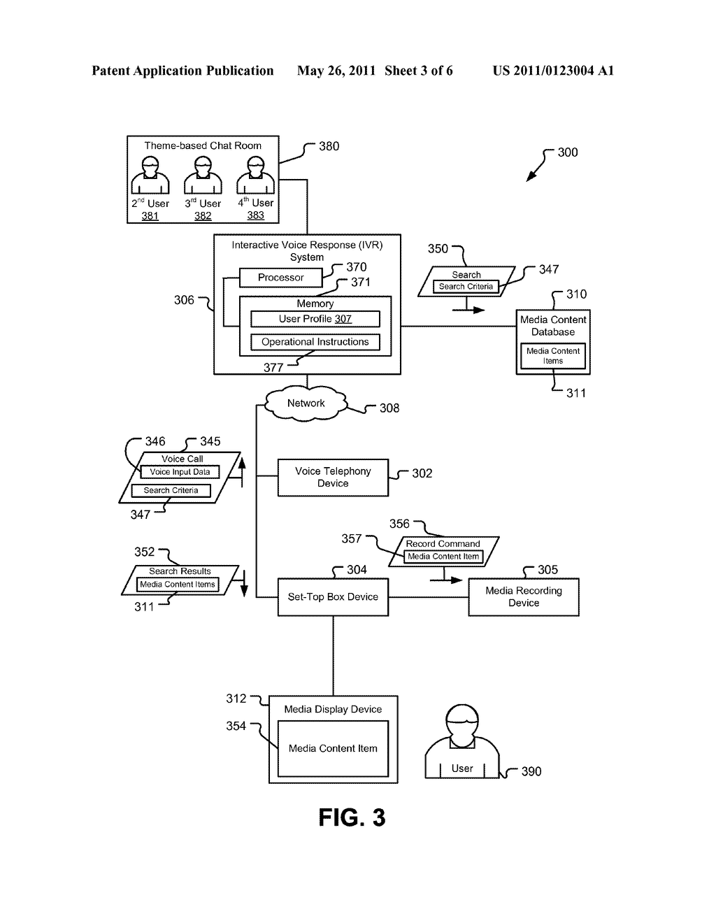 System and Method to Search a Media Content Database Based on Voice Input Data - diagram, schematic, and image 04