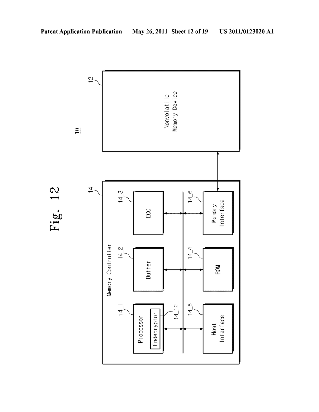 ENDECRYPTOR CAPABLE OF PERFORMING PARALLEL PROCESSING AND ENCRYPTION/DECRYPTION METHOD THEREOF - diagram, schematic, and image 13