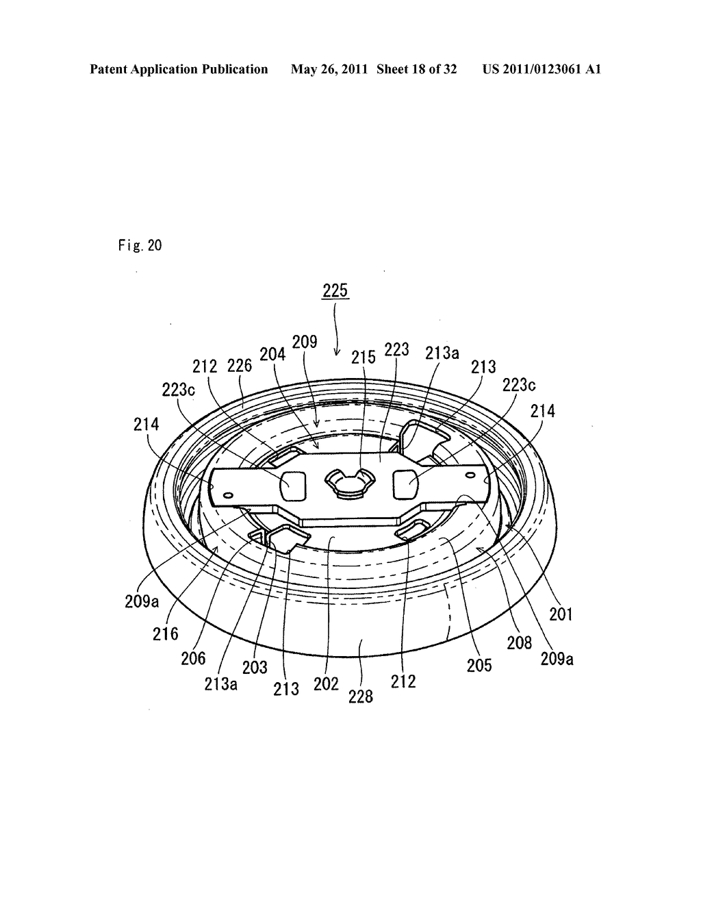 ELECTROACOUSTIC TRANSDUCING DEVICE - diagram, schematic, and image 19