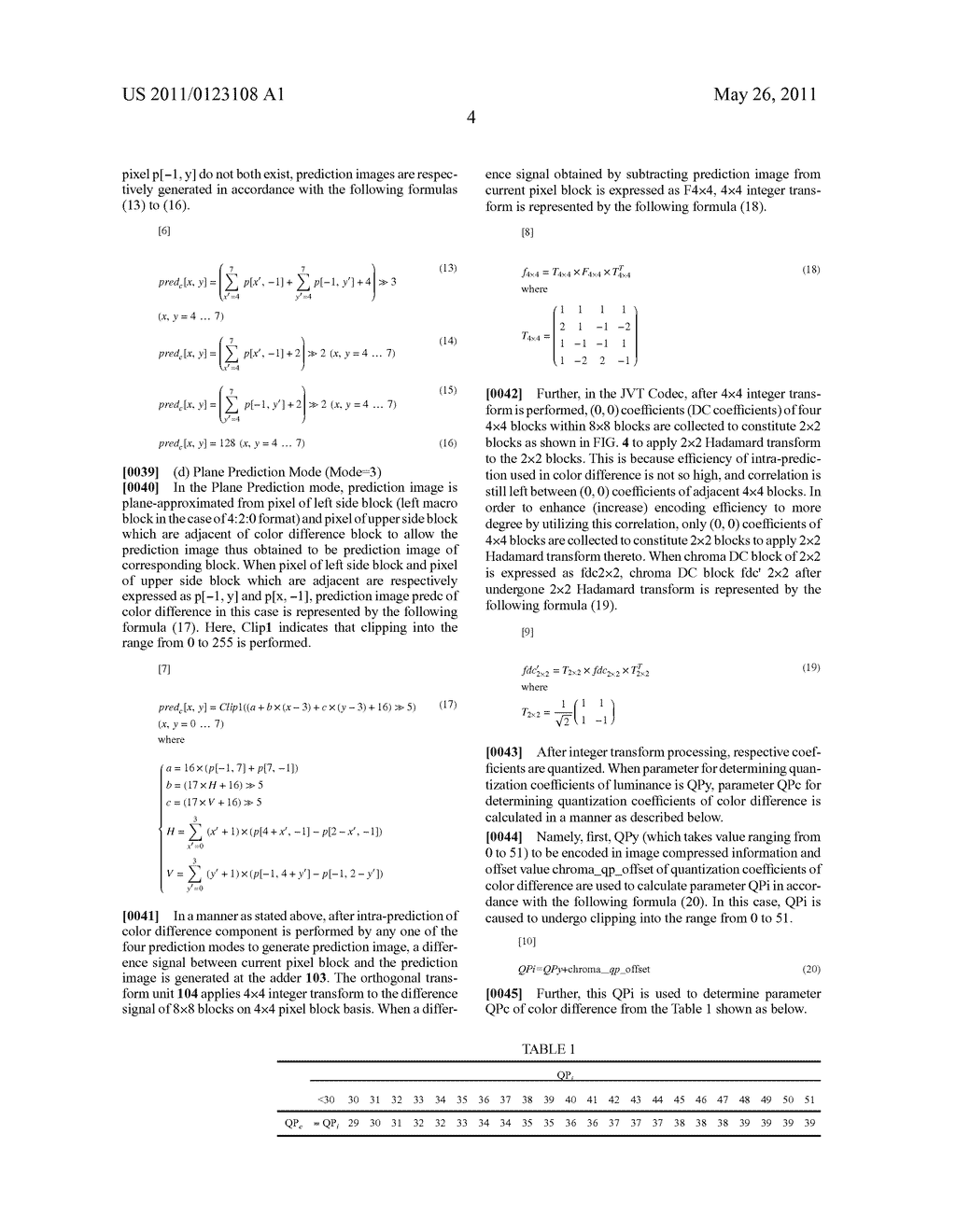 IMAGE ENCODING APPARATUS AND METHOD FOR HANDLING INTRA-IMAGE PREDICTIVE ENCODING WITH VARIOUS COLOR SPACES AND COLOR SIGNAL RESOLUTIONS - diagram, schematic, and image 17