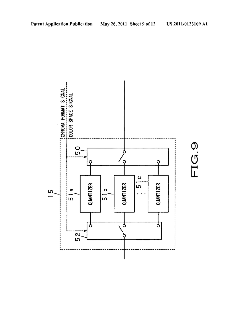 IMAGE ENCODING APPARATUS AND METHOD FOR HANDLING INTRA-IMAGE PREDICTIVE ENCODING WITH VARIOUS COLOR SPACES AND COLOR SIGNAL RESOLUTIONS - diagram, schematic, and image 10