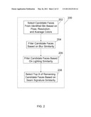 METHODS, SYSTEMS, AND MEDIA FOR SWAPPING FACES IN IMAGES diagram and image