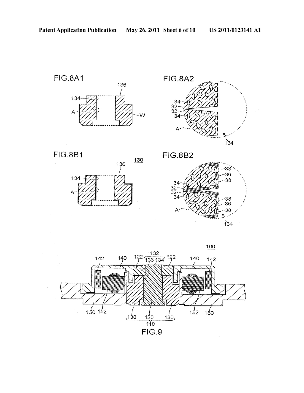 Manufacturing method of bearing, bearing unit, rotary apparatus, and manufacturing method of sliding member - diagram, schematic, and image 07