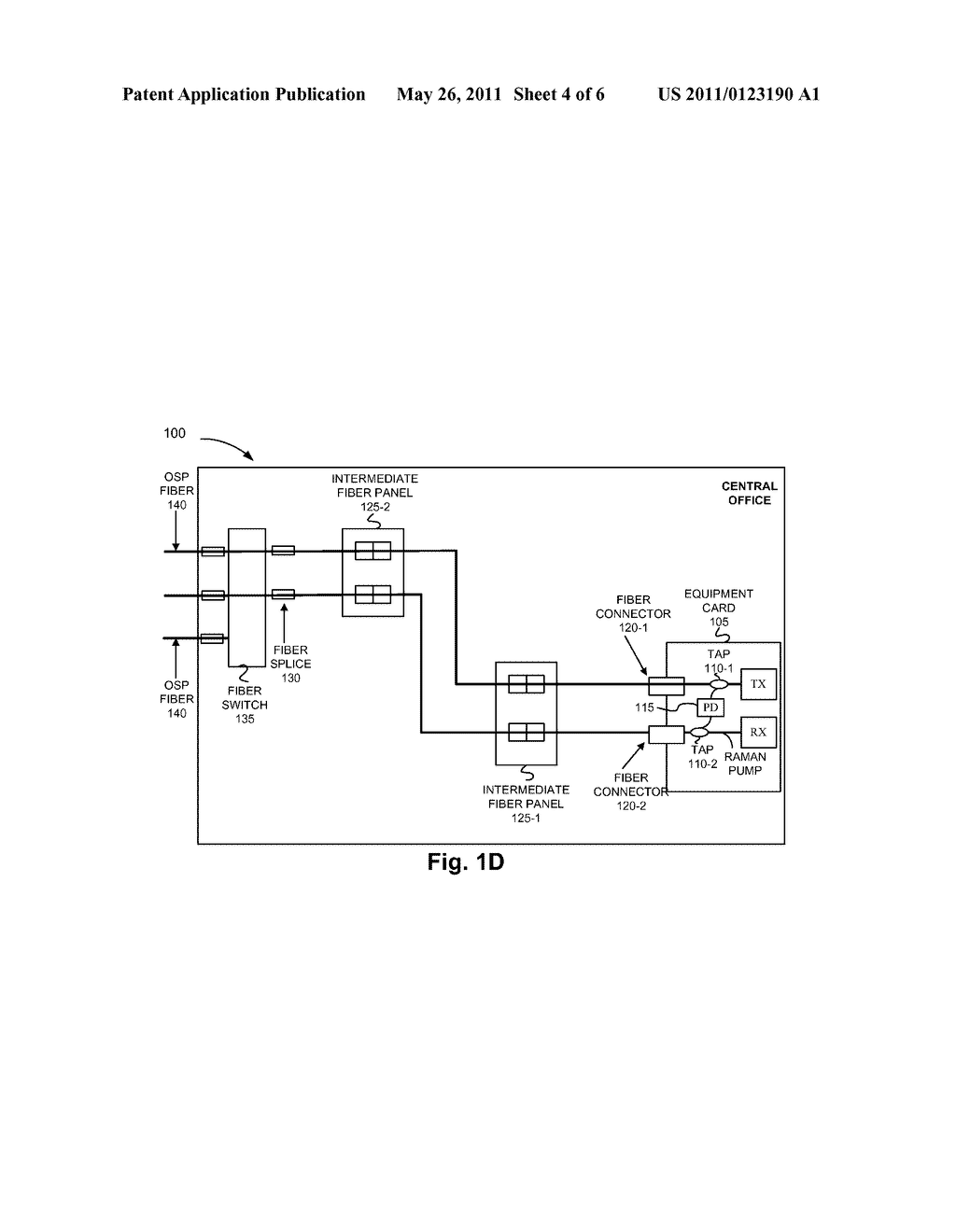 Connection Loss Scheme for Fiber Connections in Optical Communication System - diagram, schematic, and image 05