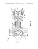 FLOW PASSAGE FOR GAS TURBINE ENGINE diagram and image