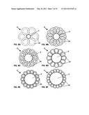 Horizontal axis wind turbine rotor assembly with lifting body rotor blades diagram and image