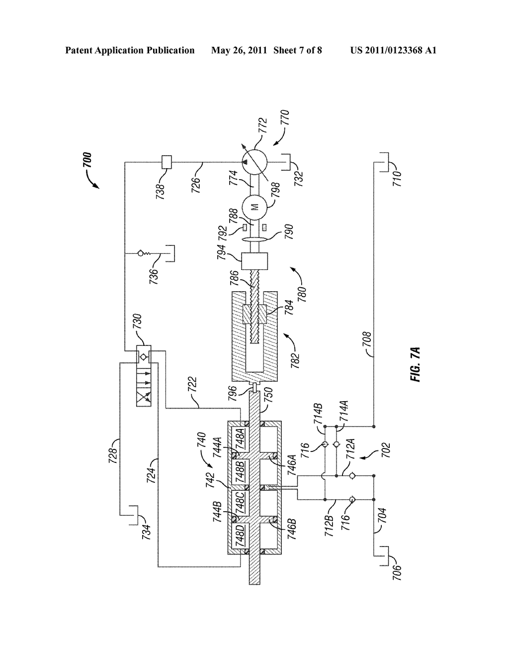 HYBRID PUMPING SYSTEM FOR A DOWNHOLE TOOL - diagram, schematic, and image 08