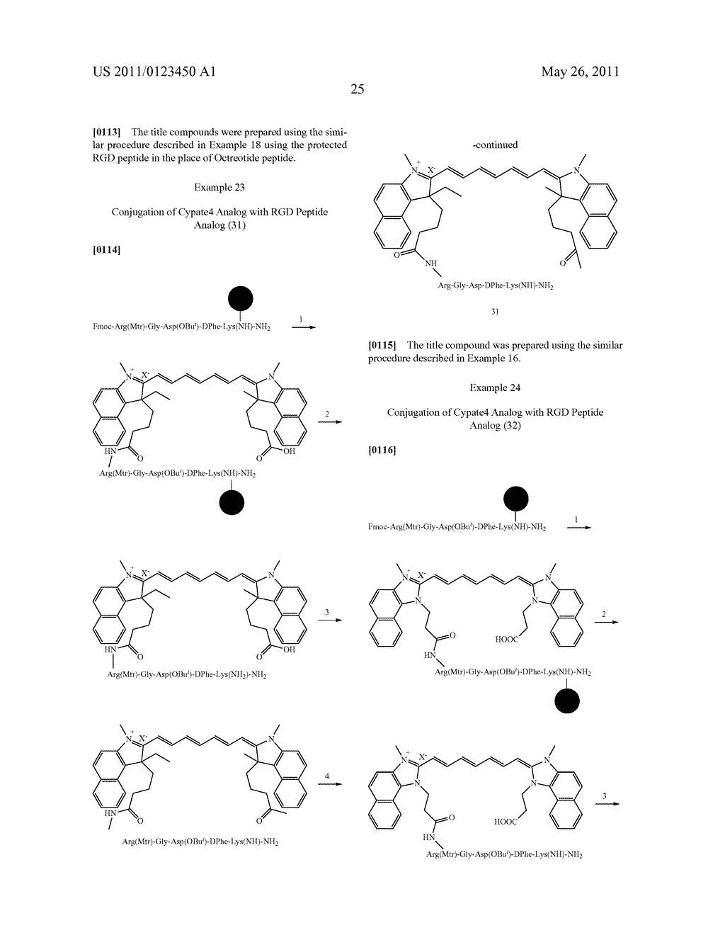 MACROCYCLIC CYANINE AND INDOCYANINE BIOCONJUGATES PROVIDE IMPROVED BIOMEDICAL APPLICATION - diagram, schematic, and image 40