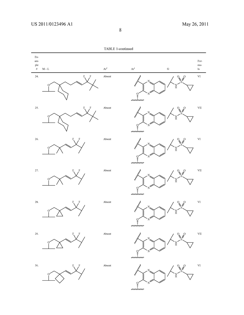 BISMACROCYCLIC COMPOUNDS AS HEPATITIS C VIRUS INHIBITORS - diagram, schematic, and image 09