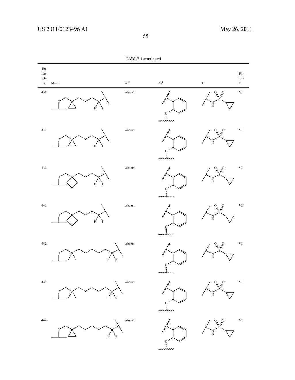 BISMACROCYCLIC COMPOUNDS AS HEPATITIS C VIRUS INHIBITORS - diagram, schematic, and image 66