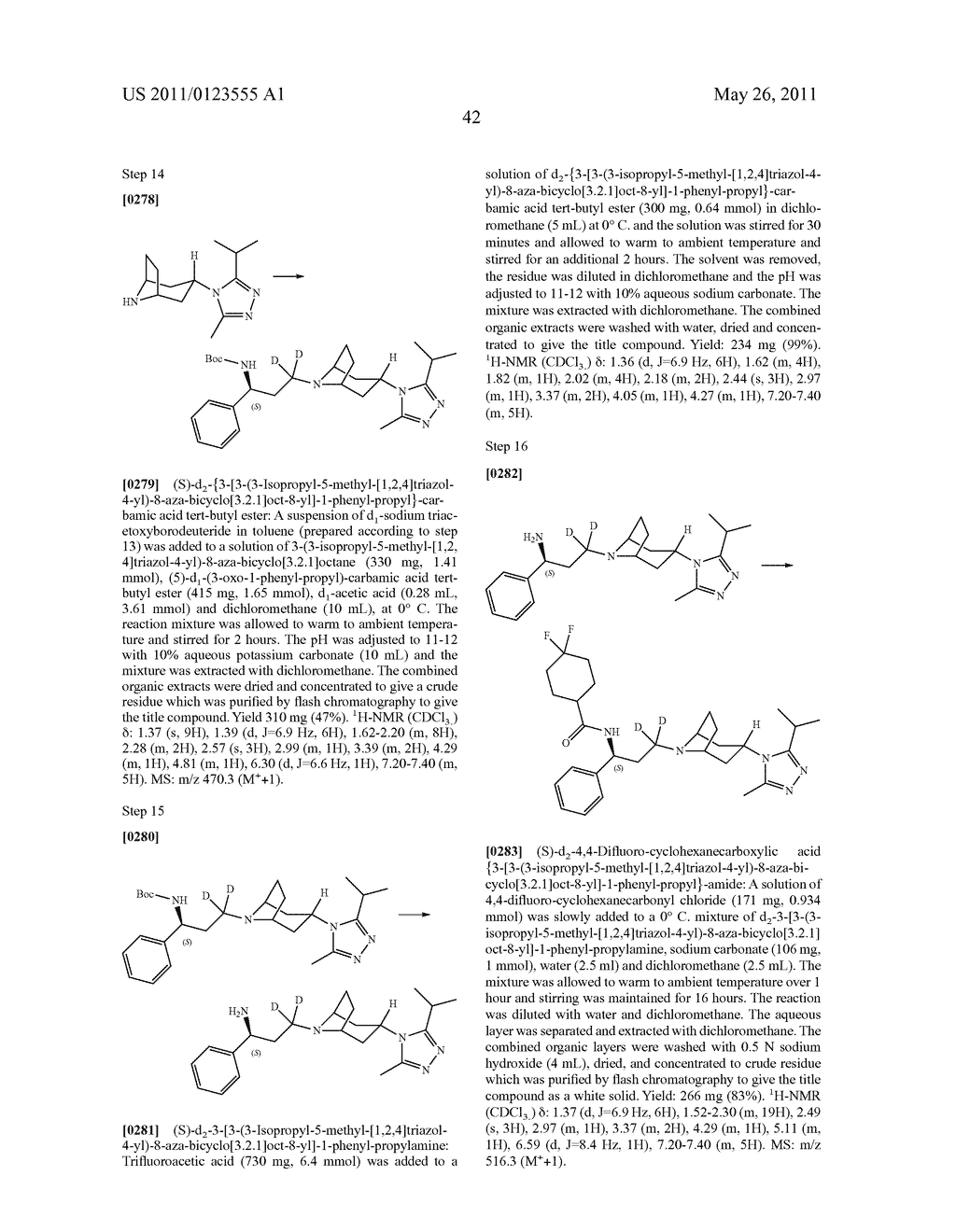 PREPARATION AND UTILITY OF CCR5 INHIBITORS - diagram, schematic, and image 43