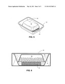 Self-contained and self-heating food, meal and drink package diagram and image