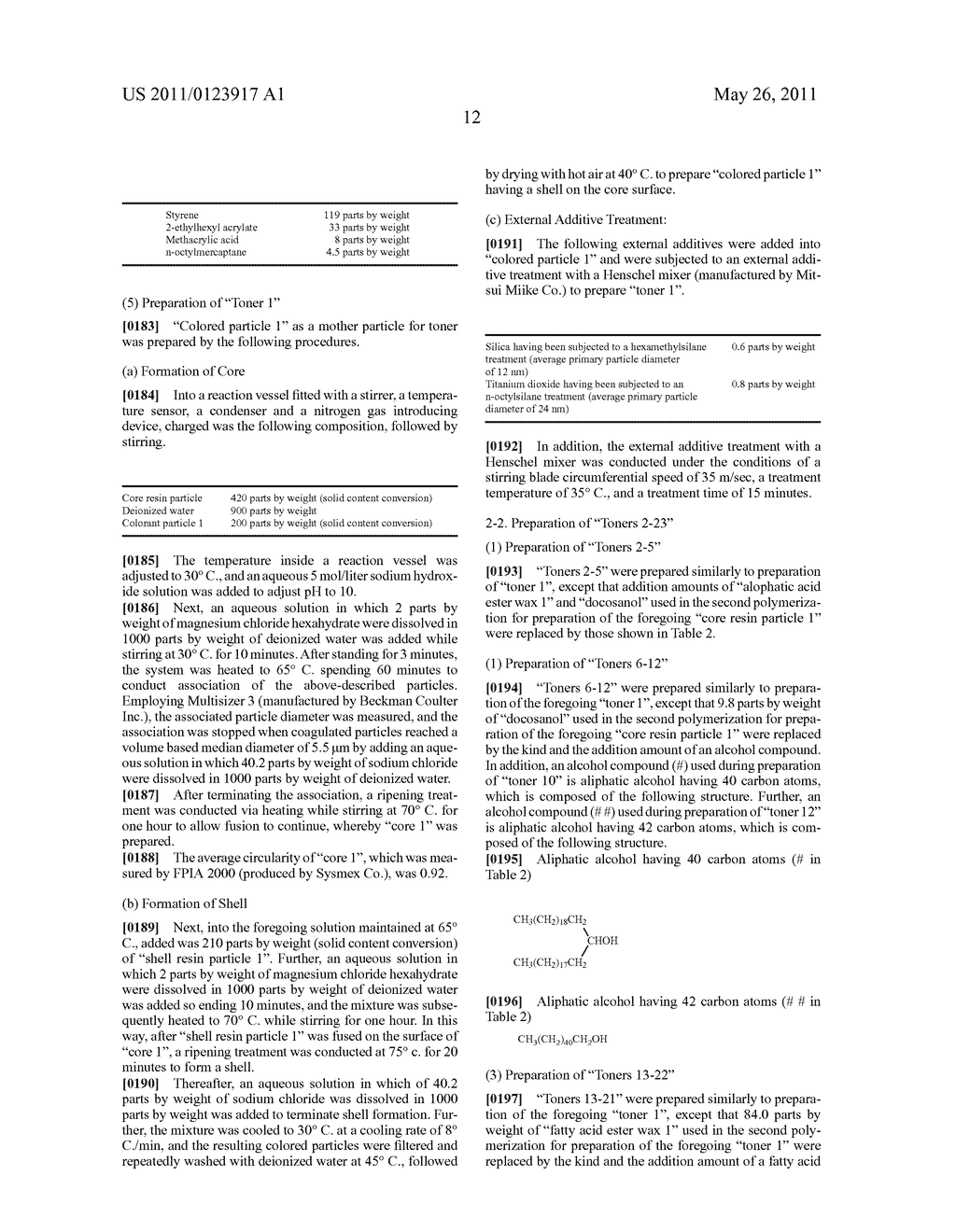 TONER, DEVELOPER, AND METHOD OF MANUFACTURING TONER - diagram, schematic, and image 16