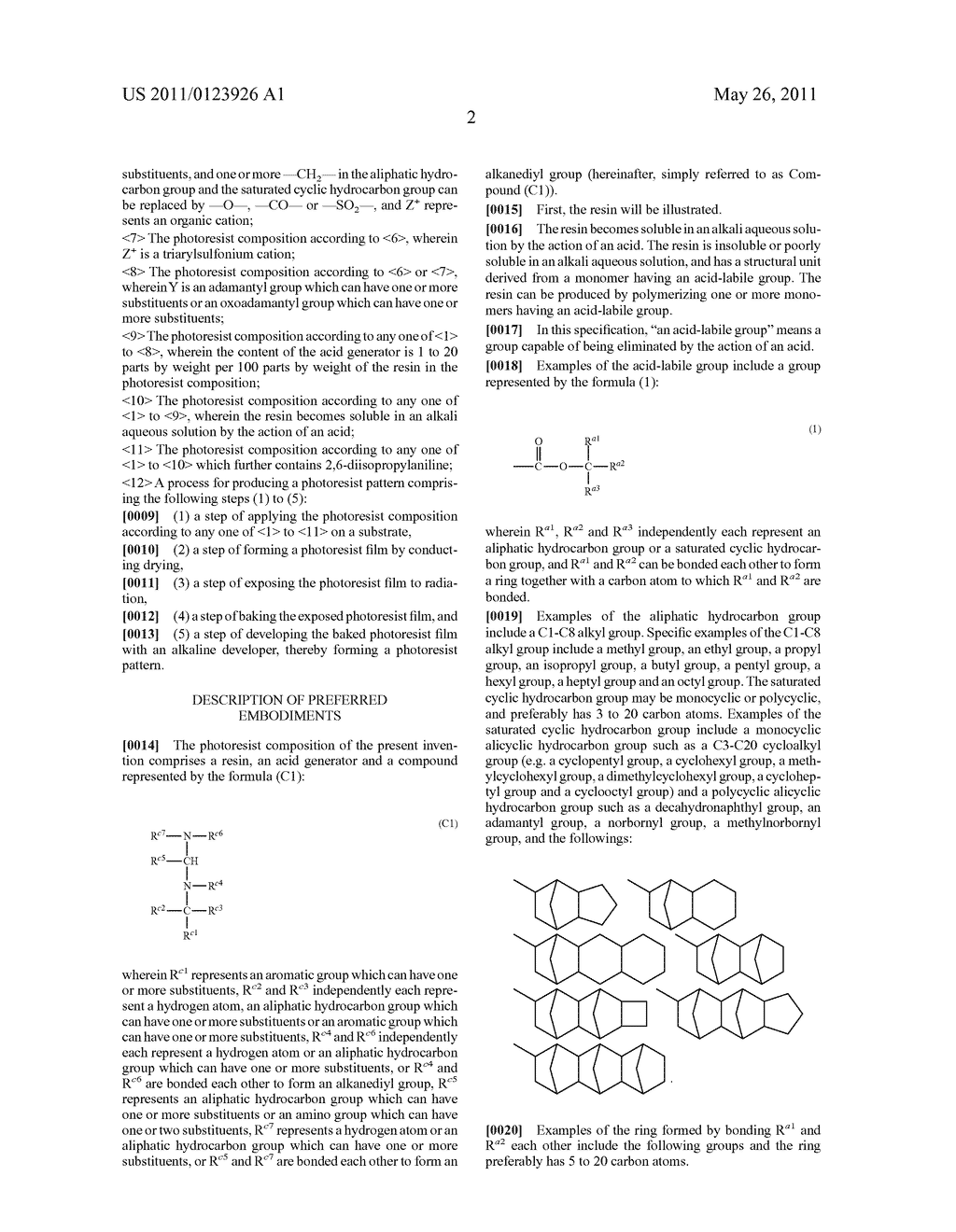 PHOTORESIST COMPOSITION - diagram, schematic, and image 03