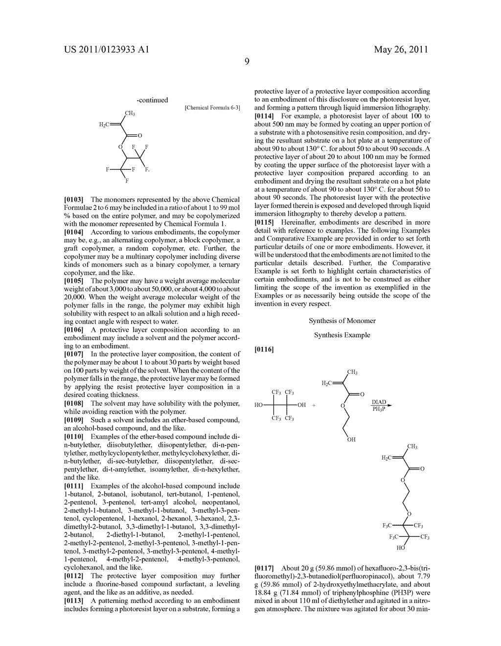 POLYMER, COMPOSITION FOR PROTECTIVE LAYER, AND PATTERNING METHOD USING THE SAME - diagram, schematic, and image 13