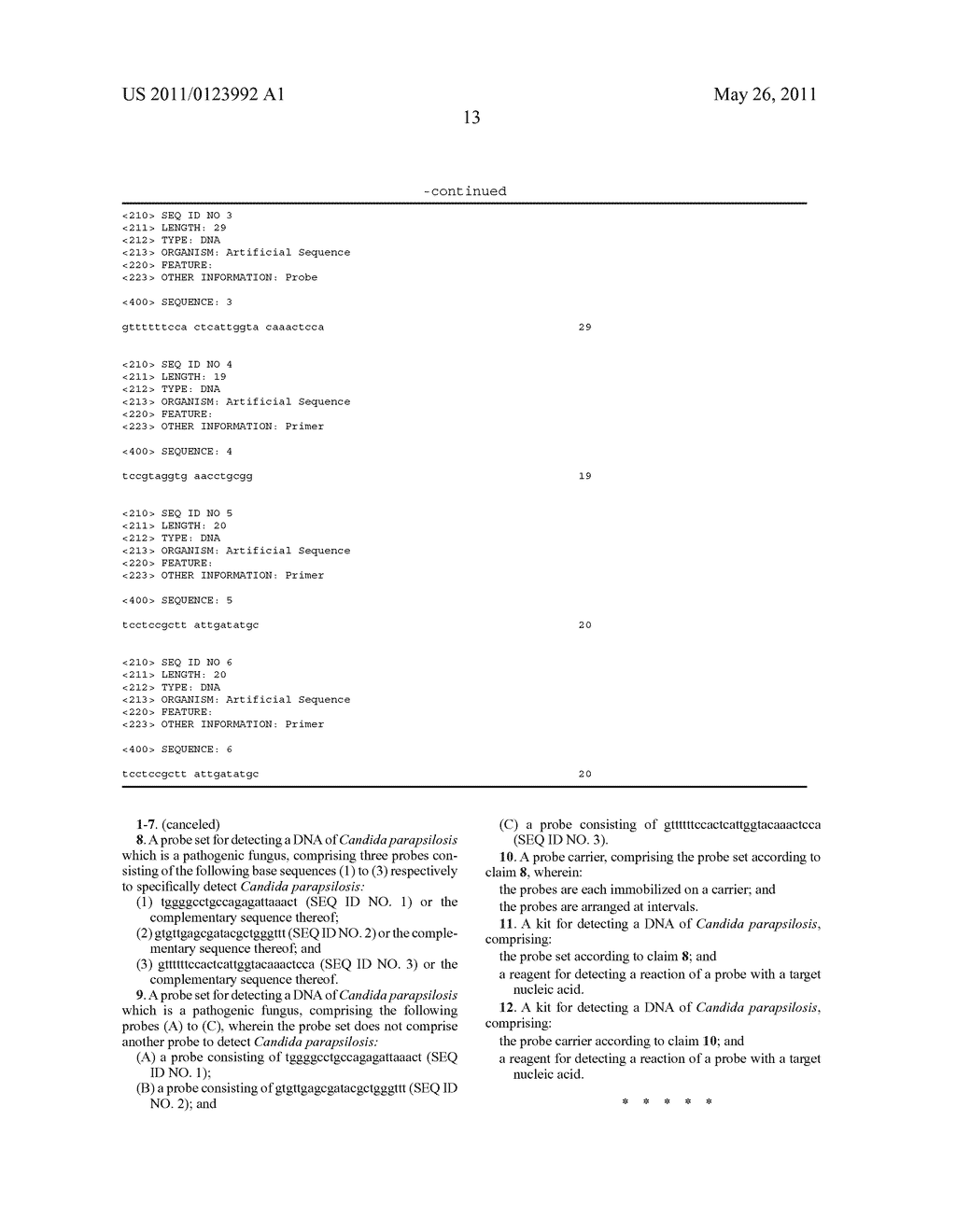 PROBE, PROBE SET, PROBE CARRIER, AND TESTING METHOD - diagram, schematic, and image 16