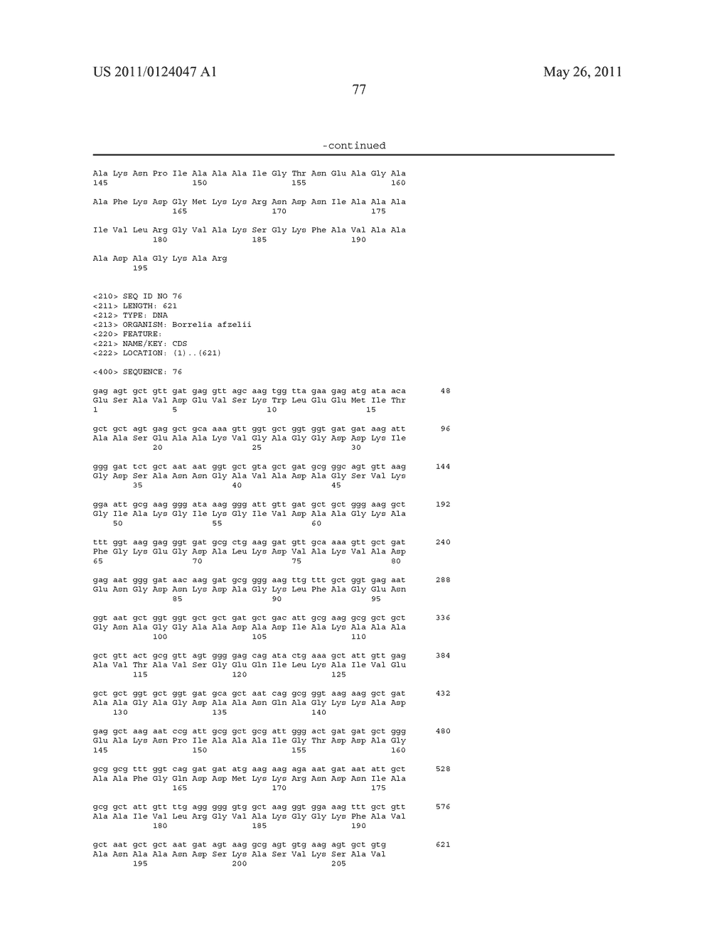 VMP-LIKE SEQUENCES OF PATHOGENIC BORRELIA SPECIES AND STRAINS - diagram, schematic, and image 94