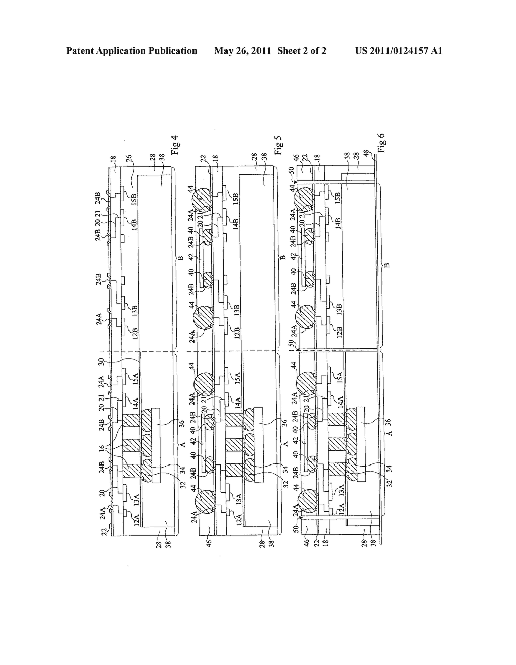 METHOD FOR ENCAPSULATING ELECTRONIC COMPONENTS ON A WAFER - diagram, schematic, and image 03