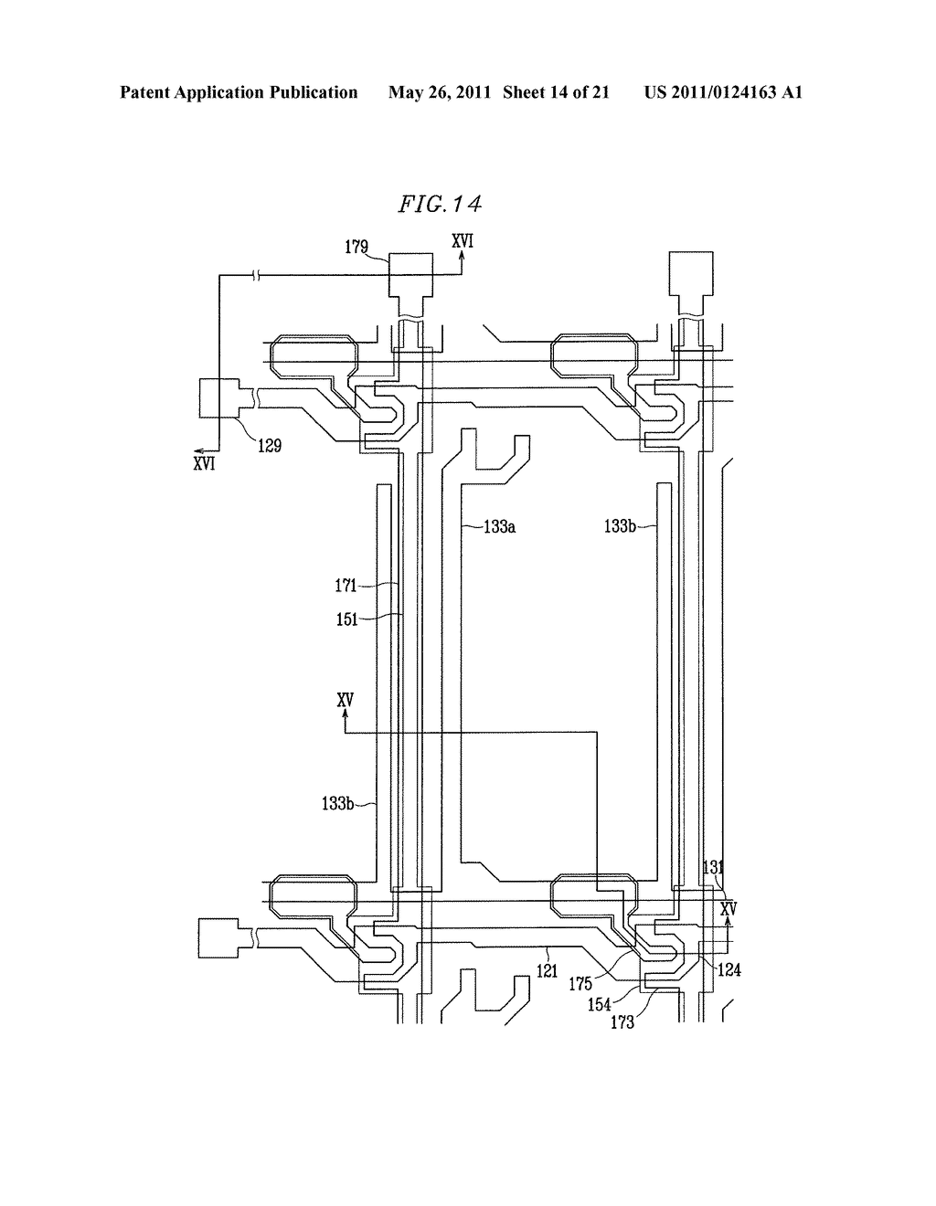 THIN FILM TRANSISTOR ARRAY PANEL AND METHOD FOR MANUFACTURING THE SAME - diagram, schematic, and image 15