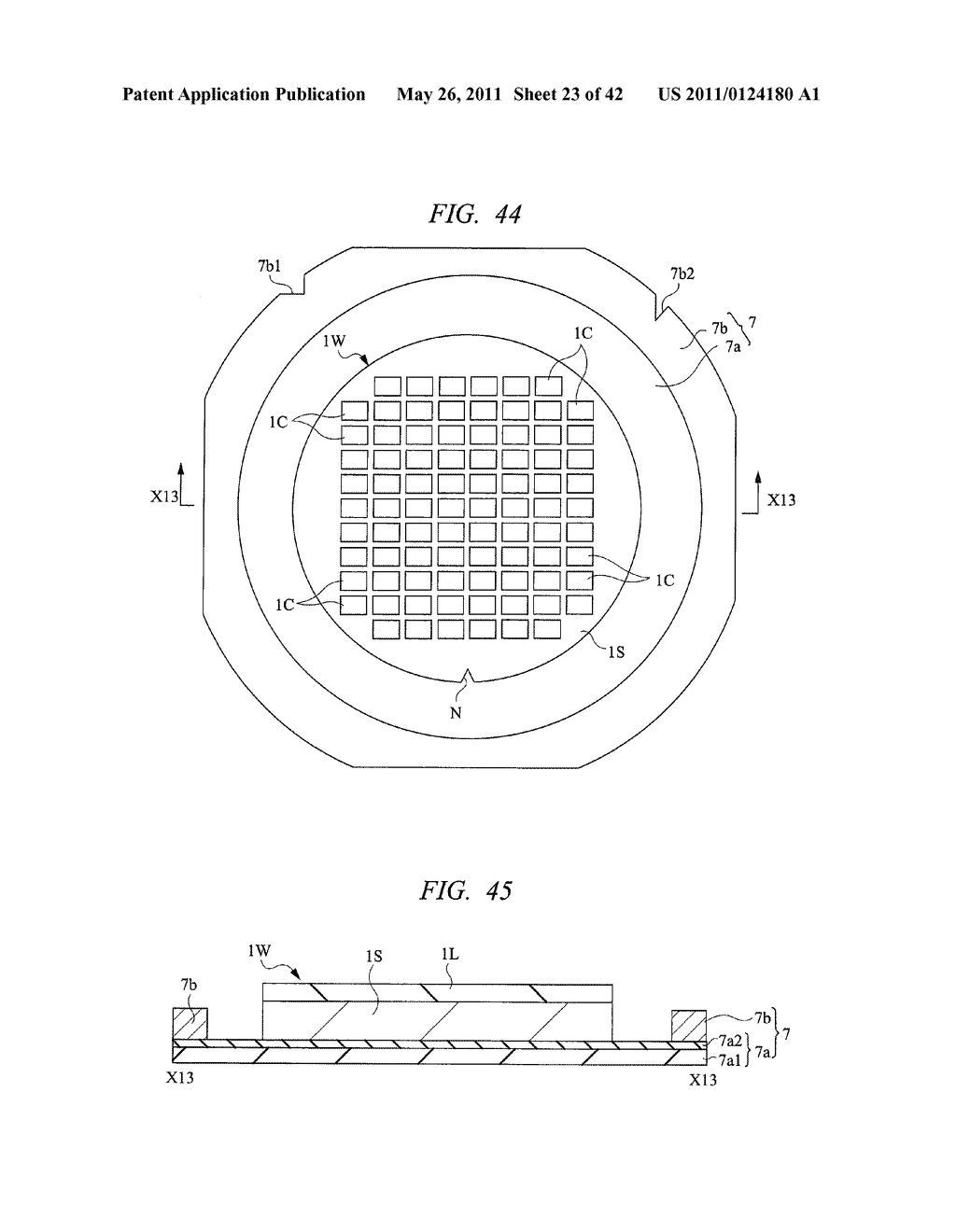 SEMICONDUCTOR DEVICE MANUFACTURING METHOD COMPRISING A METAL PATTERN AND LASER MODIFIED REGIONS IN A CUTTING REGION - diagram, schematic, and image 24