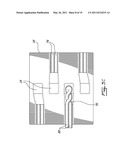 CONNECTOR WITH INSULATION PIERCING CONTACT FOR TERMINATING PAIRS OF BONDED CONDUCTOR diagram and image