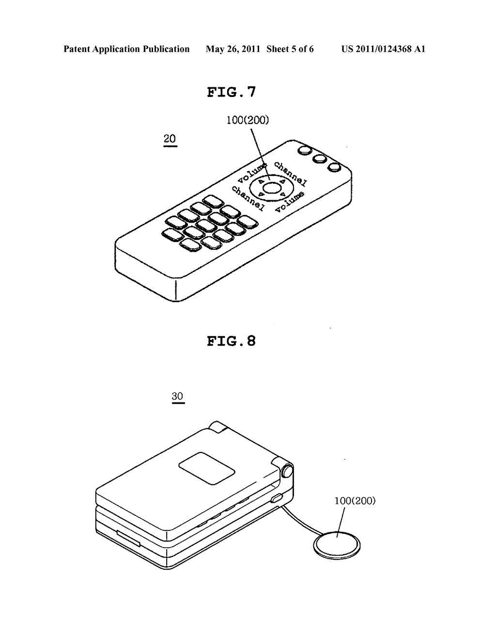 Modular input device and portable handset and remote control provided with the same - diagram, schematic, and image 06