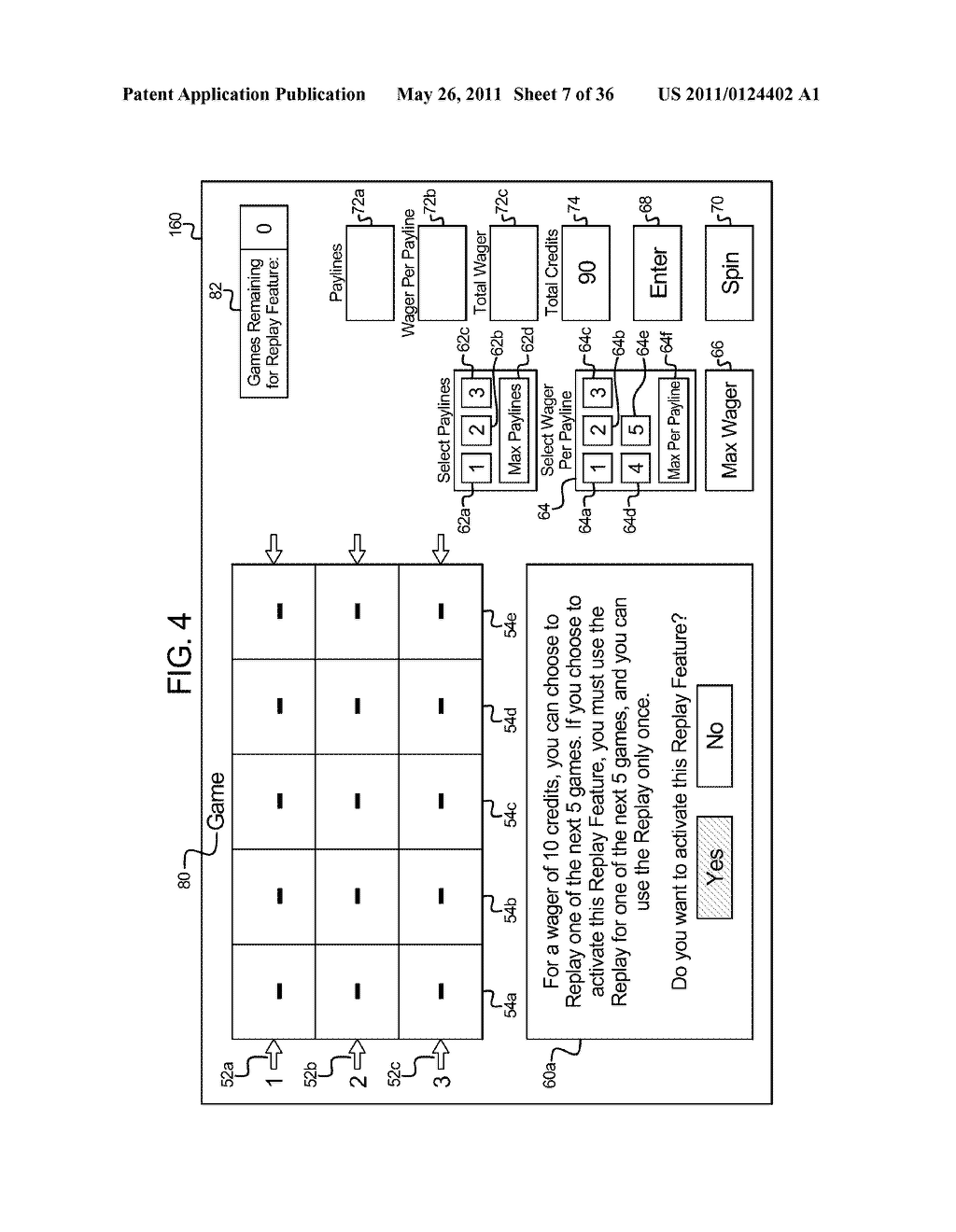 GAMING SYSTEM, GAMING DEVICE, AND METHOD FOR PROVIDING BENEFIT IN A FUTURE PLAY OF A WAGERING GAME - diagram, schematic, and image 08